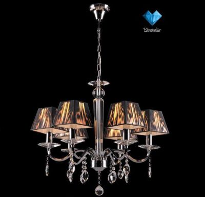 Люстра Eurosvet 3445/6 хром черный