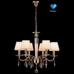 Люстра Eurosvet 3445/6 золото белый