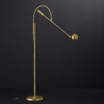 Торшер Restoration Hardware Orbiter Ii Task Floor Brass By Imperiumloft