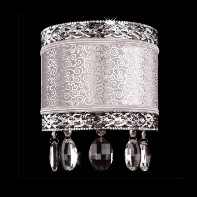 Светильник Eurosvet 3458/2 хром/прозрачный хрусталь Strotskis Светильник Eurosvet 3458/2 хром/прозрачный хрусталь Strotskis