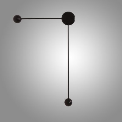 Настенный светильник DOTS C Black Right