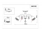 Люстра потолочная Lumion 3461/5C MAKERRA