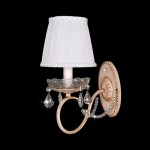 Светильник Eurosvet 3469/1 бежевый/прозрачный хрусталь Strotskis