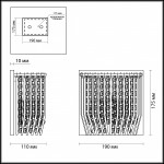 Светильник настенный бра Odeon light 3478/1W ELOI