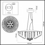 Люстра Odeon light 3478/5 ELOI