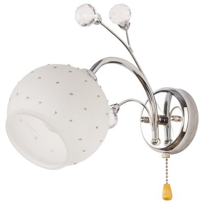 Светильник бра классическое Экономсвет 3481/1wCR WT