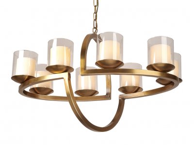 Подвесной светильник Newport 35008+1/S brass Подвесной светильник Newport 35008+1/S brass