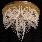 Хрустальная подвесная люстра Mw light 351013109 Изабелла