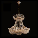 Хрустальная подвесная люстра Mw light 351014606 Изабелла