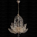 Хрустальная люстра подвесная Mw light 351014706 Изабелла