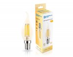 Лампа светодиодная Свеча на ветру CF35 11W 2700K Ambrella 351123 Filament LED CF35 11W E14 2700K 220-240V