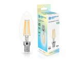 Лампа светодиодная Свеча C35 15W 4000K Ambrella 351514 Filament LED C35 15W E14 4000K 220-240V