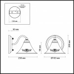 Светильник настенный бра Lumion 3517/1W ANAKANA