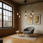 Люстра Spider Black L6 Imperiumloft By Imperiumloft