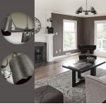 Люстра на штанге телескоп. Lumion 3532/5C NEROPIUS