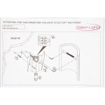 Настенный светильник Odeon light 3549/1W GIPS