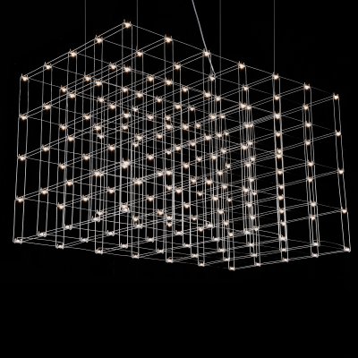 Подвесная люстра Quasar Cosmos Square LED pendant light 75/75/150