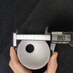 Плафон стекло со скосом 90*110мм E14 (32мм посадка) MW / DE 356012905 Нежность