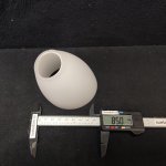 Плафон стекло со скосом 90*110мм E14 (32мм посадка) MW / DE 356012905 Нежность