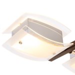 Светильник ЭкономСвет 35714/4CR+SBK CLW