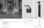Ландшафтный светодиодный светильник Novotech 357520 ROCA