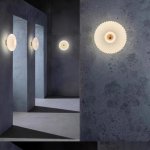 Светодиодный настенный светильник Dancing Light Matte White