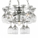 Подвесная люстра с бокалами Arte lamp A3578SP-3CC Bancone
