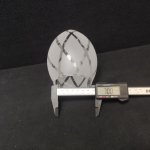 Плафон стекло матовое с узором 100*120мм E14/Е27 (35мм посадка) De markt/ Mw 358011 Грация