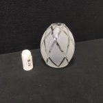 Плафон стекло матовое с узором 100*120мм E14/Е27 (35мм посадка) De markt/ Mw 358011 Грация