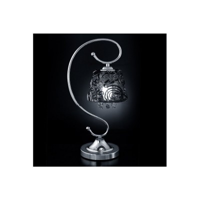 Светильник Eurosvet 3613/1Т хром/дымчатый хрусталь Strotskis