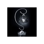 Светильник Eurosvet 3613/1Т хром/дымчатый хрусталь Strotskis