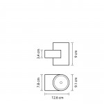 Светильник светодиодный уличный настенный Lightstar 361694 Paro