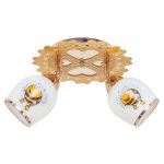 Светильник ЭкономСвет 3622/2FGD+YL WT