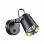 Подсветка с выкл. Odeon light 3629/1W FLEXI BLACK