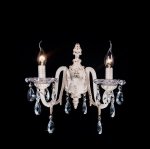 Светильник бра хрусталь Eurosvet 3638/2 белый с золотом