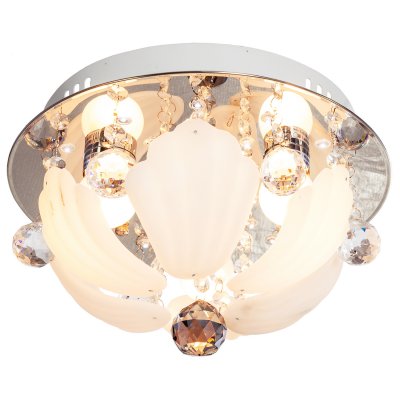 Люстра круглая Экономсвет 3639/3CR RC WTLED Люстра круглая Экономсвет 3639/3CR RC WTLED