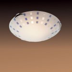 Светильник Сонекс 264 хром Quadro blue