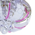 Люстра круглая Экономсвет 3645/3CR RC WTLED