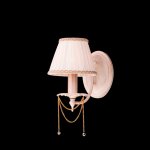 Светильник Eurosvet 3645/1 белый с золотом/прозрачный хрусталь