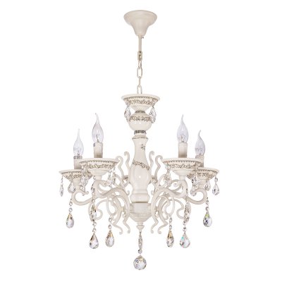 Люстра классическая с хрусталем Экономсвет 36479/5WT