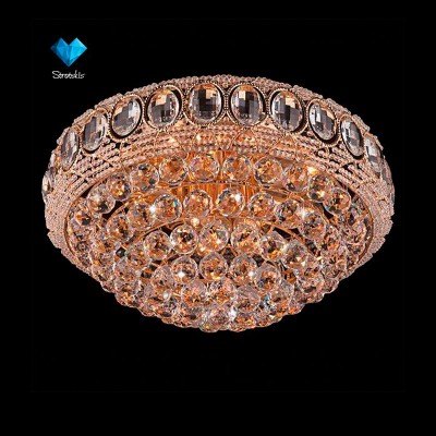 Люстра Eurosvet 3650/12 золото/прозрачный хрусталь Strotskis