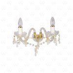 Светильник хрустальный настенный бра Mw light 367021002 Каролина