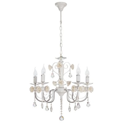 Люстра классическая с хрусталем Экономсвет 36720/5WT CL