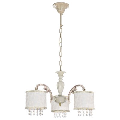 Люстра классическая с хрусталем Экономсвет 36759/3YWT CL