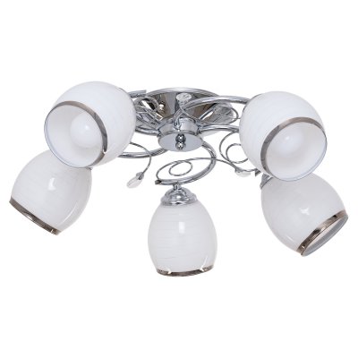 Светильник ЭкономСвет 367/5CR WT