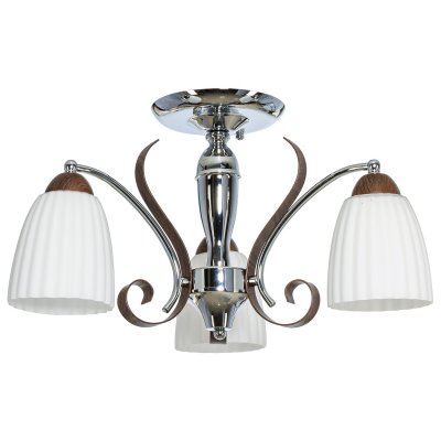 Люстра классическая Экономсвет 36772/3CR+RED WT