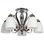 Люстра классическая Экономсвет 36772/5CR+RED WT