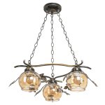 Подвесной светильник Экономсвет 36794/3P BK BN