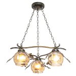 Подвесной светильник Экономсвет 36794/3P BK BN