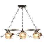 Подвесной светильник Экономсвет 36794L/3P BK BN